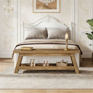 Long Entrance Bench with <b>Shoe</b> <b>Storage</b> Dual-Purpose Dining Table Seat and <b>Shoe</b> Rack - Product Image 5