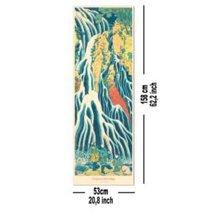 Affiche d'art japonais de Hiroshige Utagawa, décoration de porte élégante - Product Image 3