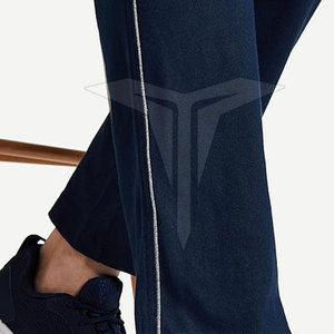 Customized Private Label Street Style Canvas Sweatpants for <b>Men</b> with Side Pockets Custom Logo & Colors - Product Image 6