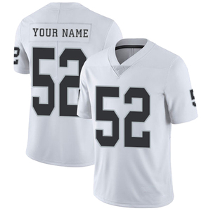 Maillots de football américain sur mesure, vente en gros, usine OEM ODM, tissu doux, sublimation, prêt pour les équipes, entraînement de ligue, fabriqué - Product Image 3