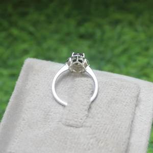 Diseño romántico, anillo de Plata de Ley 925 para niños, circón, fiesta clásica de moda, regalo de compromiso de boda - Product Image 3