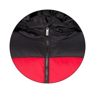 Chaqueta acolchada de invierno de calidad superior con logotipo personalizado, tela de cuero impermeable, capucha de piel con cremallera, decoración, oferta por tiempo limitado - Product Image 6