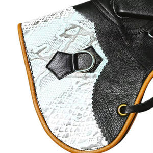 Guantes de Cetrería de Cuero Vacuno Premium REHEX IMPEX de 35 cm, Doble Capa de Seguridad con Elegante Puño |   Diseño Personalizado Disponible - Product Image 3