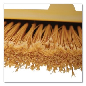 Escoba de limpieza para el hogar Boardwalk de 53 pulgadas con mango, recogedor amarillo, mango de aluminio y hierro, cabezal de escoba de PP y PET - Product Image 2