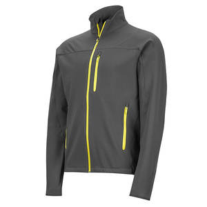 Veste Softshell pour hommes, veste à col montant chaude Softshell d'hiver à la mode sur mesure, tissu en toile à prix raisonnable, vente en gros - Product Image 1