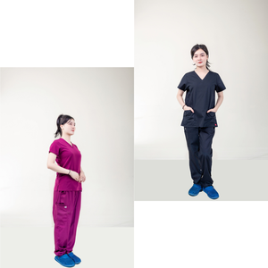 Exfoliant médical philippin à séchage rapide Performance Stretcg et confortable-Haut et pantalon Médecin Infirmière Tenue Scrubs Uniforme - Product Image 1