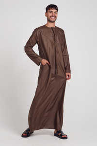 Latest Design Wholesale Price Customized <b>Men</b> Jubbah Thobe OEM Top Best Selling Price High Quality <b>Men</b> Jubbah <b>Thobes</b> 2024 - Product Image 5