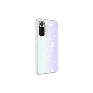 Funda de Silicona con Diseño de Vaca Azul para Xiaomi Redmi Note 10 Pro, Elegante, Protectora, con Correa y Electrochapado Compatible - Product Image 2