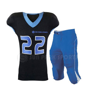 Uniforme de Fútbol Americano 2025, Nuevo, 100% Poliéster, Transpirable, Manga Corta, Personalizable, Venta al Por Mayor - Product Image 1