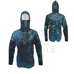 Best Quality Men's <b>Fishing</b> <b>Hoodies</b> Latest Fashion Soft and Breathable Quick Dry Waterproof for Outdoor <b>Fishing</b> - Product Image 6