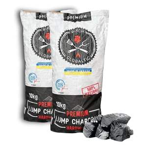 Charbon de bois de qualité supérieure pour barbecue, 10 kg, qualité restaurant, pour barbecues dans le jardin, grills professionnels et foyers extérieurs - Product Image 4