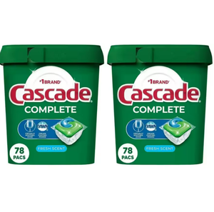 Fournisseur USA Cascade-Complete : Capsules/tablettes lave-vaisselle tout-en-un, parfum frais, solides, pour le lavage de la vaisselle, 78 unités, prix le plus bas - Product Image 5