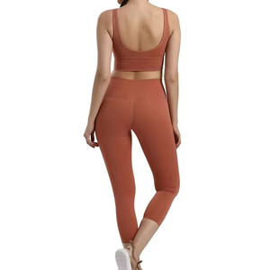 Ropa activa Conjunto de yoga Ropa deportiva Gimnasio Fitness Tallas grandes Mujeres Poliéster Top Estilo activo Conjuntos de yoga Mujeres Legging 2026 - Product Image 3