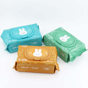 Toallitas Húmedas para Bebés Uniquality, 80 Unidades, Spunlace, No Tejidas, Artículos de Limpieza para Bebés y Adultos - Product Image 1
