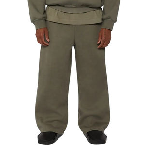 Heavyweight Cotton 500gsm Two Piece <b>Zip</b> <b>up</b> Hoodie Set Men Tracksuit Custom High Quality <b>Hoodies</b> and Sweat Pants Set Men - Product Image 5