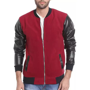 แจ็คเก็ต2026แฟชั่นใหม่จากผู้ผลิตเสื้อแจ็กเก็ตขนเป็ดคุณภาพสูงสีมีสไตล์ดีไซน์มืออาชีพสไตล์เลตเตอร์แมน - Product Image 1