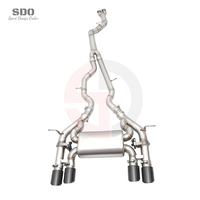 Système d'échappement Catback Valvetronic en acier inoxydable 304 SDO Performance pour BMW M3/M4 F80/F82/F83 3.0T 2014-2019