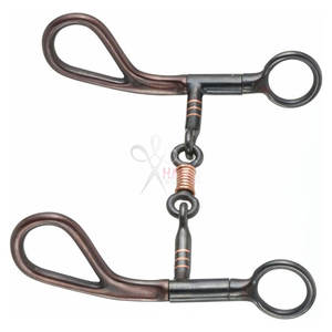 Bocado de Anillo de Alta Calidad para Caballo, Acero Inoxidable Duradero, Boquilla de 5 Pulgadas, Entrenamiento de Equitación, Control Ligero - Product Image 2