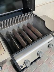 Parrilla de gas de acero inoxidable con 6 quemadores, estufa para barbacoa multifunción, parrilla para patio exterior, horno de asado a gas para exteriores - Product Image 5