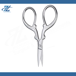 Tijeras para Cutículas de Acero Inoxidable, Punta Afilada, Mango de Plástico, Herramienta de Belleza Duradera para el Cuidado de las Uñas, para Hombres y Mujeres - Product Image 6