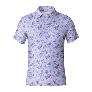 Polo de Golf para Hombre, Fabricante, Impresión Personalizada, Transpirable, Absorbe la Humedad, Rendimiento, para Deportes al Aire Libre, Venta al Por Mayor - Product Image 1