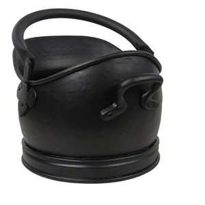 Decorative <b>Coal</b> Bucket For Black Antique Finishing Metal <b>Coal</b> Bucket For Custom Shape Galvanized Bucket - Product Image 2