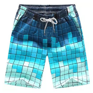 Pantalones Cortos de Baño Personalizados Más Vendidos, 100% Algodón, Estampados, para Hombre, Transpirables, de Secado Rápido, Resistentes al Viento, con Bolsillos de Tela de Lona - Product Image 2