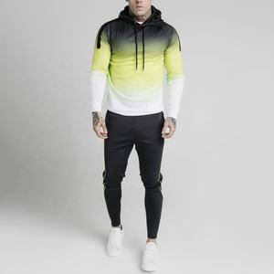 Logotipo personalizado DYO OEM Conjunto de chándal personalizado Último diseño Slim Fit Ropa deportiva Chándales/chándales para hombres Conjunto de 2 piezas - Product Image 2