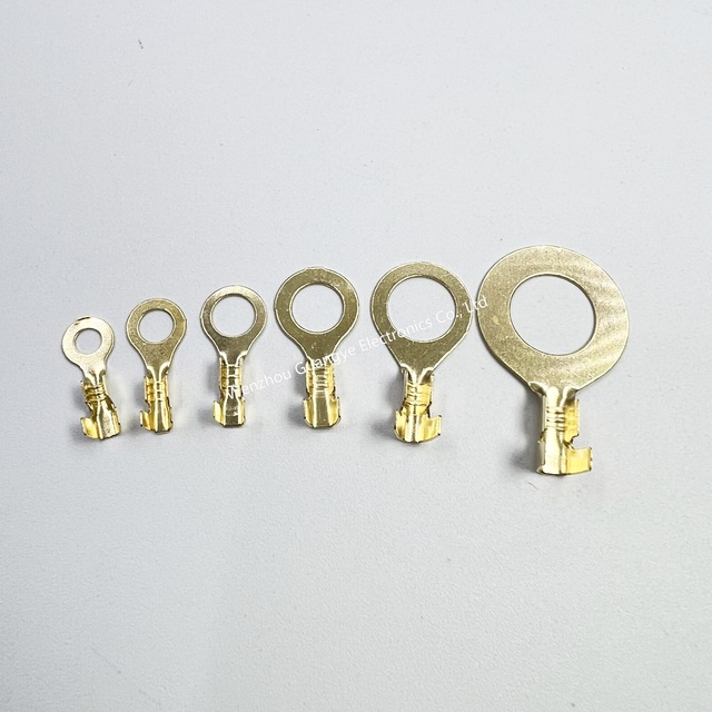 Auto Ring Type Terminal Cable Lug DJ431-6B Made of Durable Brass