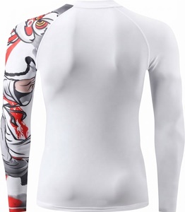 <b>Mens</b> Long Sleeve Sun protection Rash Guard UPF50 Surfing Rash Guard Personalized <b>Compression</b> <b>Shirt</b> <b>for</b> Outdoor - Product Image 5
