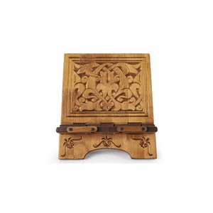 Wooden Desktop Recitation <b>Stand</b> with Perforations TS021 <b>Tablet</b> PC <b>Stand</b> - Product Image 3