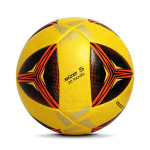 Balón de fútbol híbrido fabricado en Pakistán | IMS aprobado, cubierta de PU de doble unión | Balón de entrenamiento de nivel de partido de 20 paneles para clubes - Product Image 4