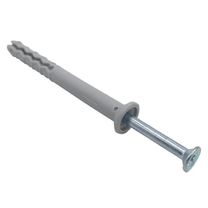 Promofix HQ M6 Tassello a testa svasata in nylon 6X60 in acciaio zincato - Product Image 2