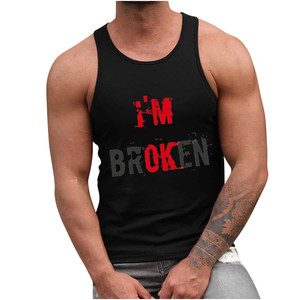 เสื้อกล้ามโพลีเอสเตอร์แขนกุดแห้งเร็วเสื้อซับลิเมชัน - Product Image 1