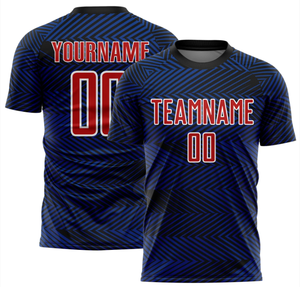 ชุดฟุตบอลระบายอากาศได้ดีชุดเครื่องแบบทีมฟุตบอลชายชุดสีฟ้าสีชมพูสีเหลืองสีเขียว - Product Image 3