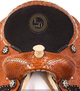 Selle en cuir véritable DD de qualité supérieure fabriquée à la main Style occidental léger confortable équitation cheval personnalisable de haute qualité - Product Image 3