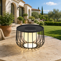 Lampe de table solaire extérieure IP65 personnalisable pour hôtel, villa, jardin et projets extérieurs