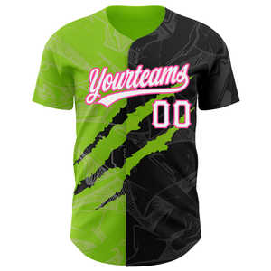 Custom <b>Printed</b> All-Stitched Name Number Unisex <b>High</b> Quality Quick Dry Baseball Uniform World Championship Baseball Softball Wear - Product Image 2