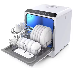 Mini lave-vaisselle de qualité avec réservoir d'eau de 5 L, modèle de comptoir, 6 programmes de lavage, DIY industriel, aucun raccordement requis, OEM 3 - Product Image 2