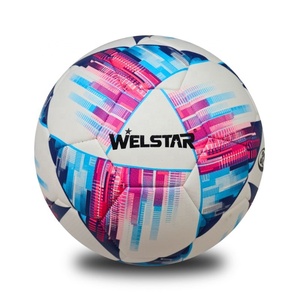 Ballon <span class=keywords><strong>de</strong></span> football Welstar élégant et durable en cuir mousse PVC 3,5 mm pour l'entraînement scolaire et les matchs - Product Image 2