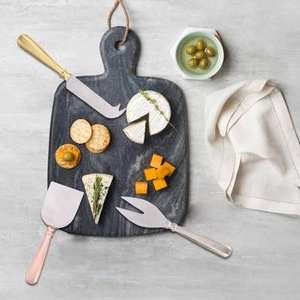 Juego de 3 esparcidores de queso de acero inoxidable perfecto para restaurantes domésticos y resorts al por mayor de La India - Product Image 4