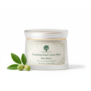 Crème pour les mains nourrissante RedMoringa 100 ml, hydratation intense, formule naturelle végane italienne, absorption rapide, en boîte, étiquette privée OEM - Product Image 1