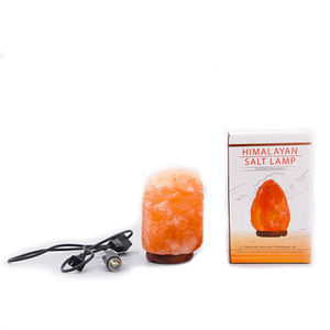 Lámpara de sal de cristal decorativa para el hogar de forma Natural pura del Himalaya lámpara de noche exquisita - Product Image 6