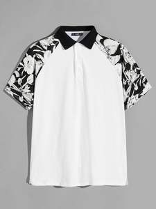 Nouveaux articles chauds élégant hommes 100% coton classique pour Polo T-Shirt Anti-rides tricoté impression personnalisée fabricant blanc pour Polo T - Product Image 5