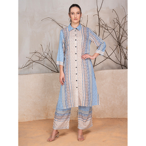 Ensemble en rayonne de qualité supérieure pour tenue islamique modeste, motif floral à manches longues, idéal pour l'automne, prix de gros pour usage régulier, exporté - Product Image 1