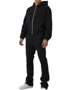 Modern Hooded Casual Solid Winter Plus Size Oversized Eco-Friendly Reversible <b>Tracksuit</b> Men Stylish Comfortable 100% Cotton - Product Image 2