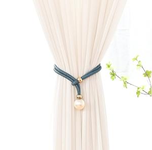 Elegantes ganchos de amarre para cortinas con cortinas de Metal y cortinas decorativas de Color dorado, decoración de ventanas interiores - Product Image 5