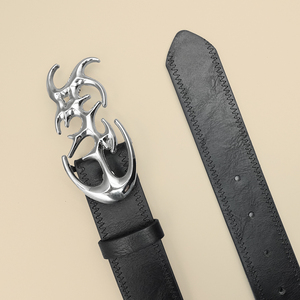 Pin tejido de cinturón de cuero genuino para hebilla de piel de vaca transfronteriza Nueva Serie 1100 para envío directo - Product Image 5