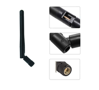 Antenne magnétique en caoutchouc ETEILY 868 MHz LoRa 3 dBi avec câble RG174 (L-3m) et connecteur SMA (M) fabriqué en Inde, Madhya Pradesh