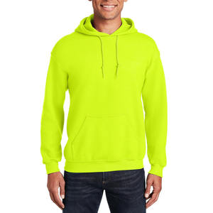 เสื้อฮู้ดดี้ผู้ชายคุณภาพสูง สีพื้น ทรงปกติ สไตล์วินเทจ สีสันปรับแต่งได้ เป็นมิตรกับสิ่งแวดล้อม ลำลอง สตรีทแวร์ - Product Image 1